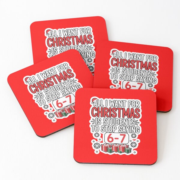 Item preview, All I Want For Christmas Is My Students To Stop Saying 67  designed and sold by WoodburyLake.