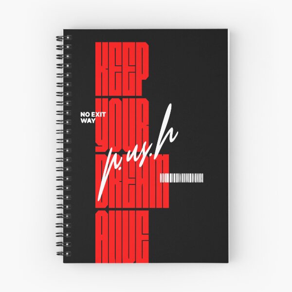 Item preview, Push Through No Exit Illustration designed and sold by Mindsetbubble.