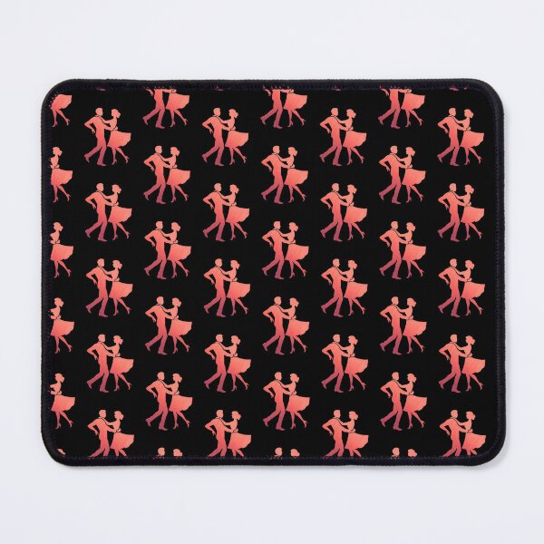 Item preview, A couple performing a ballroom dance_Red paint designed and sold by Aariq.