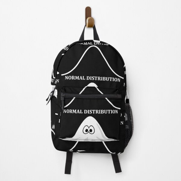 Item preview, Funny Nerdy Normal Distribution Paranormal Distrubution Statistics Stats Math Teacher White Text designed and sold by MathWare MathClips.