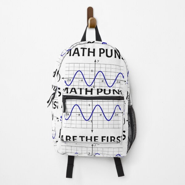 Item preview, Funny Nerdy Math Puns Are the First Sin(Madness) Math Teacher Black Text designed and sold by MathWare MathClips.