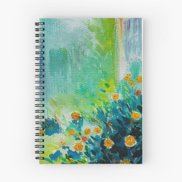 Item preview, Flores amarillas en exuberante vegetación designed and sold by Jasbindar Singh.