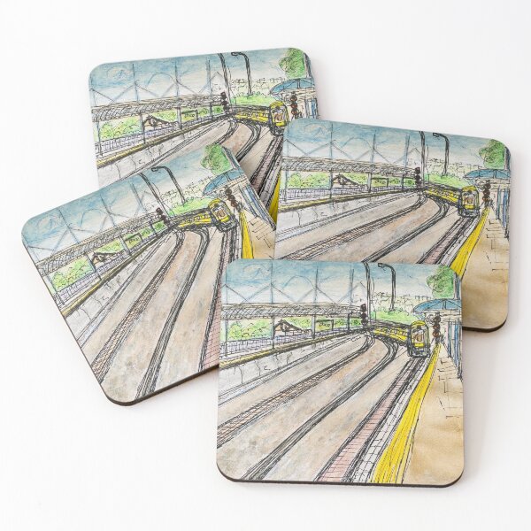 Item preview, A Train Station  designed and sold by Jasbindar Singh.