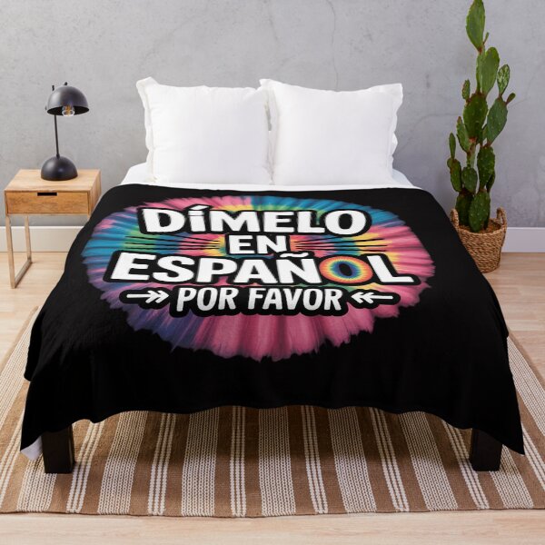 Item preview, OQk7 Colorful Dimelo En Espanol Por Favor Spanish Teacher Men Women designed and sold by OlafLica.