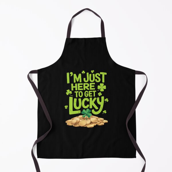 Item preview, I'm Just Here To Get Lucky St. Patrick's Shamrock Clover designed and sold by DentistLegal.