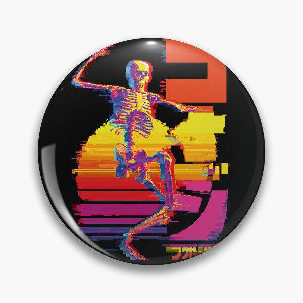 Item preview, Vaporwave - Dancing Bones designed and sold by Dreamcore Land.