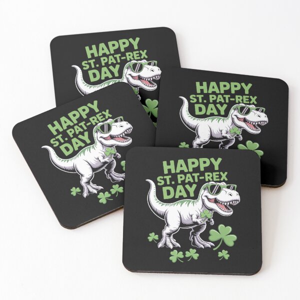 Item preview, Happy St Pat Rex Day St Patricks Dinosaur designed and sold by DentistLegal.
