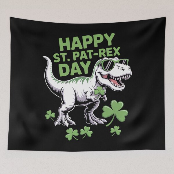 Item preview, Happy St Pat Rex Day St Patricks Dinosaur designed and sold by DentistLegal.