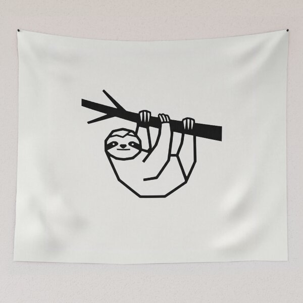 Item preview, sloth designed and sold by vinniespeer.