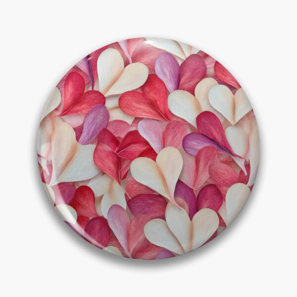 Item preview, Heart Petal Pattern – Soft Pink Seamless Valentine Design designed and sold by Lewis-mart.