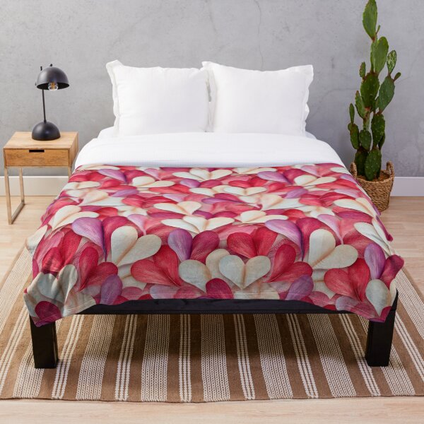 Item preview, Heart Petal Pattern – Soft Pink Seamless Valentine Design designed and sold by Lewis-mart.