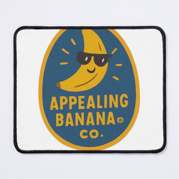 Item preview, Appealing Banana Co. – Retro Fruit Label Sticker designed and sold by FilipaAndrez.
