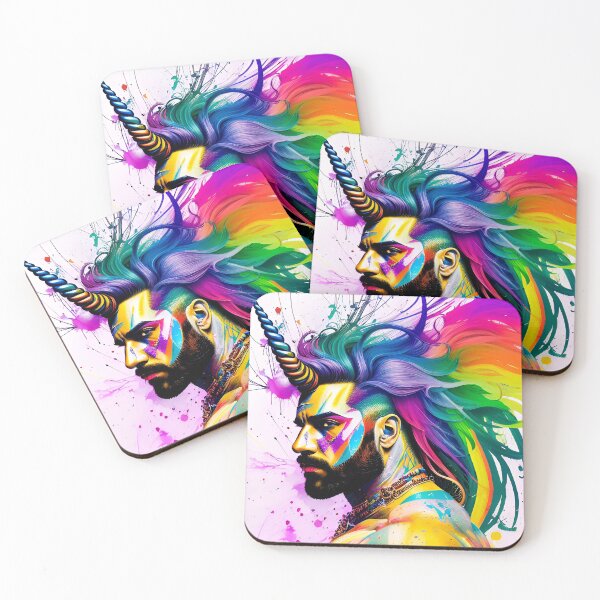 Item preview, Manicorn Pride designed and sold by AIQUEERART.