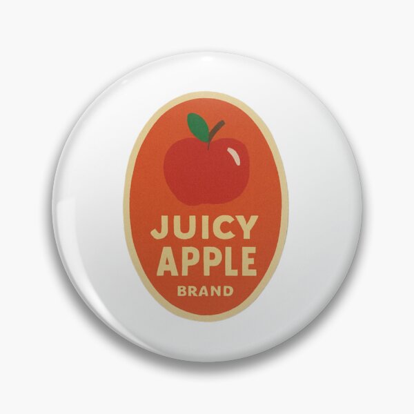 Item preview, Juicy Apple Brand – Vintage Apple Fruit Label Sticker designed and sold by FilipaAndrez.
