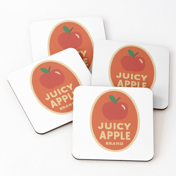 Item preview, Juicy Apple Brand – Vintage Apple Fruit Label Sticker designed and sold by FilipaAndrez.