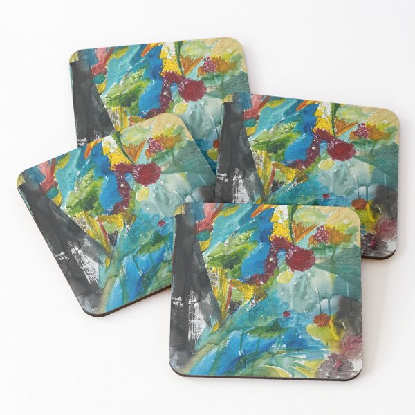 Item preview, Vibrant Abstract Floral Explosion designed and sold by Jasbindar Singh.