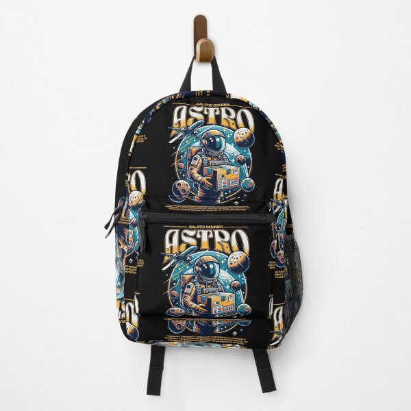 Item preview, Astro Galactic Courier - Retro Space Delivery Service Design designed and sold by SNKZAPPAREL.