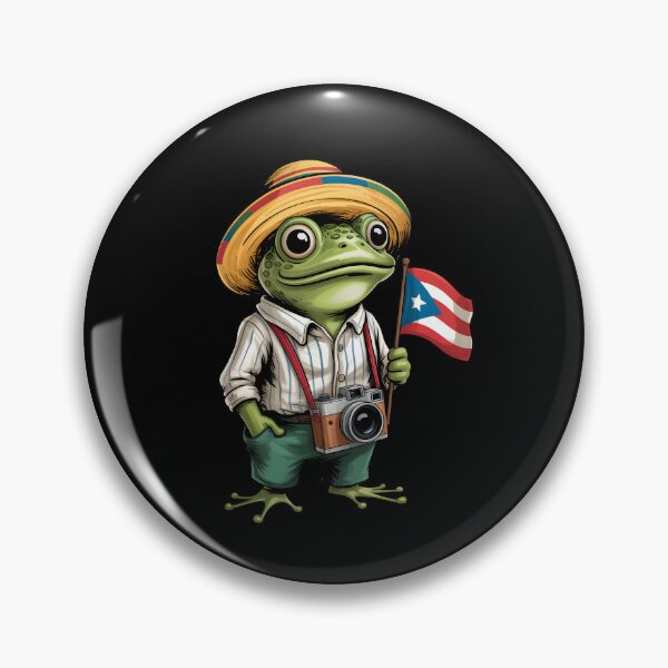 Item preview, Coqui Frog Puerto Rico Flag Taino Boricua designed and sold by KarimSoCute.