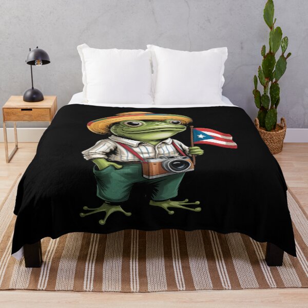 Item preview, Coqui Frog Puerto Rico Flag Taino Boricua designed and sold by KarimSoCute.