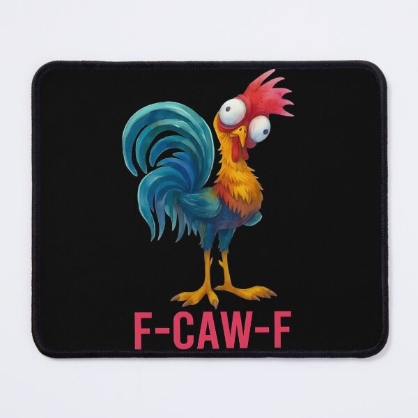 Item preview, F-Caw-F Chicken  T-Shirt designed and sold by FreakyNaked.