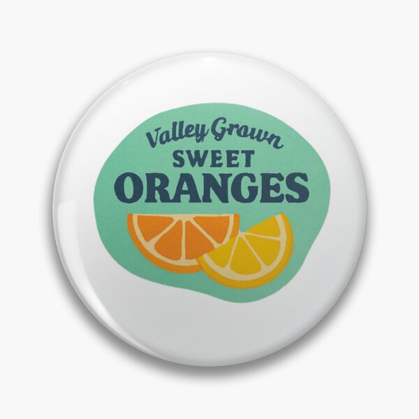 Item preview, Sweet Oranges – Retro Citrus Fruit Label Sticker designed and sold by FilipaAndrez.