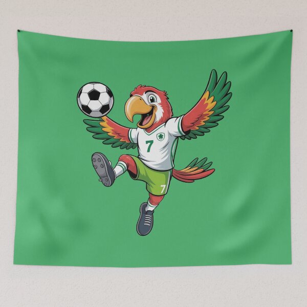 Item preview, Ireland Parrot Football  designed and sold by Flirt-Teez.