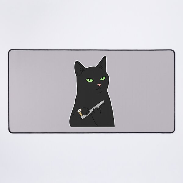 Item preview, Black Cat Meme – Filing Nails Cartoon – Sass & Attitude Kitty designed and sold by lemonfishing.