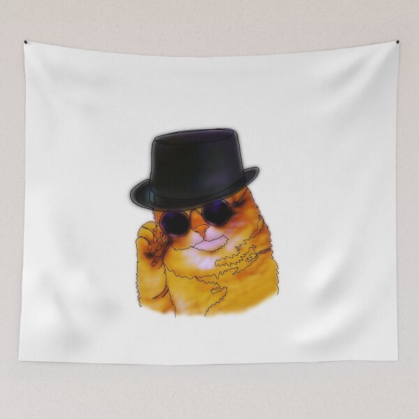 Item preview, Cool cat with glasses and top hat- animalzinhats designed and sold by Ashley’sAnimalz.