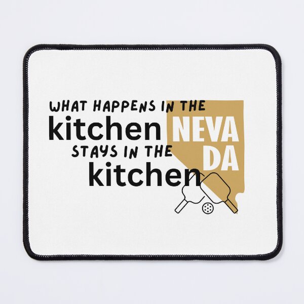 Item preview, Nevada - What Happens in the Kitchen, Stays in the Kitchen Pickleball design designed and sold by NextRallyCo.