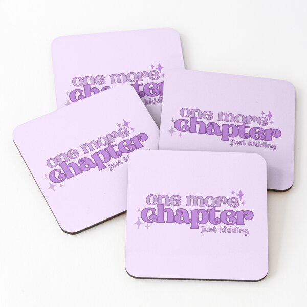 Item preview, One More Chapter (just kidding) Purple designed and sold by BookishCharmCo.