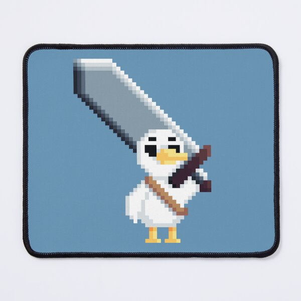 Item preview, Pixel Art of a Master of Weapons Duck designed and sold by PixelYonah.
