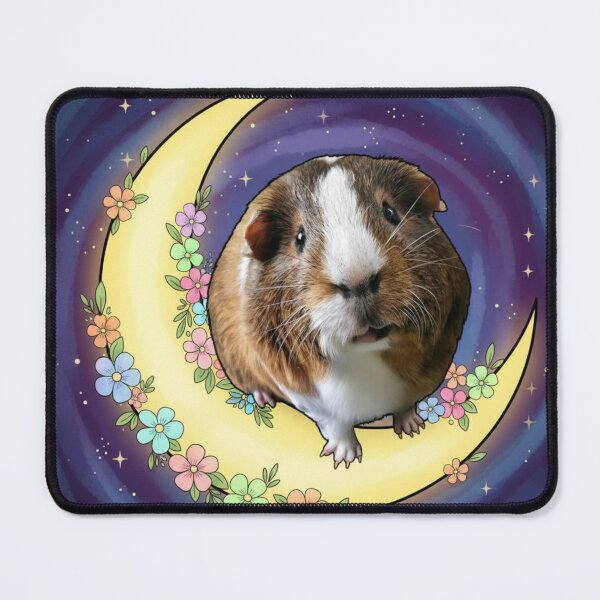 Item preview, Guinea Pig moon Flowers designed and sold by FurryFantasy.
