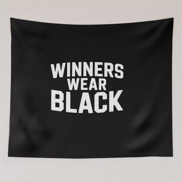 Item preview, Winners Wear Black Team Spirit Game Competition Camping designed and sold by OlafLica.
