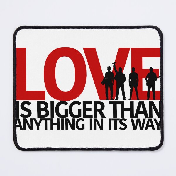 Item preview, U2 Love Is Bigger Than Anything In Its Way designed and sold by rockynlulu.