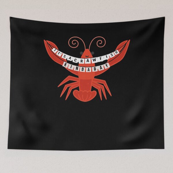 Item preview, Cute Crawfish Kinda Day Sticker designed and sold by LashondaGreen89.