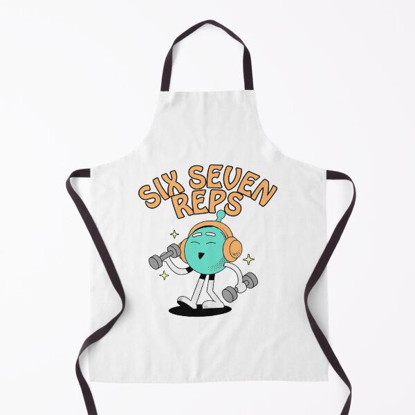 Item preview, Six Seven Reps Gymrat meme designed and sold by JumpandFly.