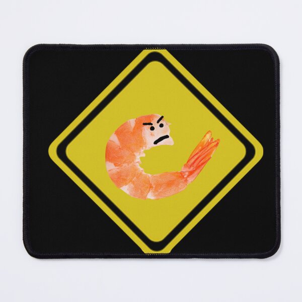 Item preview, Angry Shrimp Crossing designed and sold by Shrimps 4 Life.