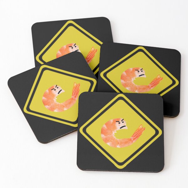 Item preview, Angry Shrimp Crossing designed and sold by Shrimps 4 Life.