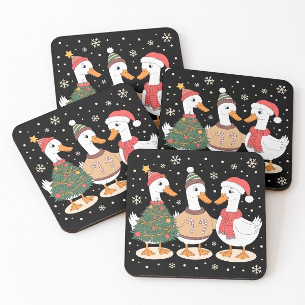 Item preview, Christmas Geese designed and sold by theartfulaspie.