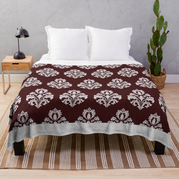 Item preview, Dark Damask Elegance – Classic Ornamental Pattern Design designed and sold by Line-Aura.