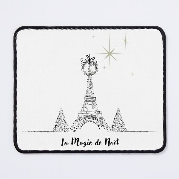 Item preview, Eiffel Tower, Wreath & Christmas Trees | French Holiday Magic 1 designed and sold by The Balanced Bonne Vivante.