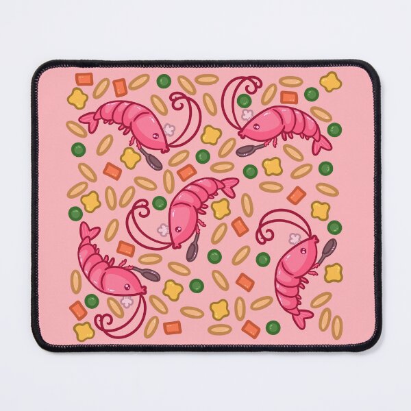 Item preview, Funny Shrimp Frying Rice designed and sold by Aloe and Monstera.