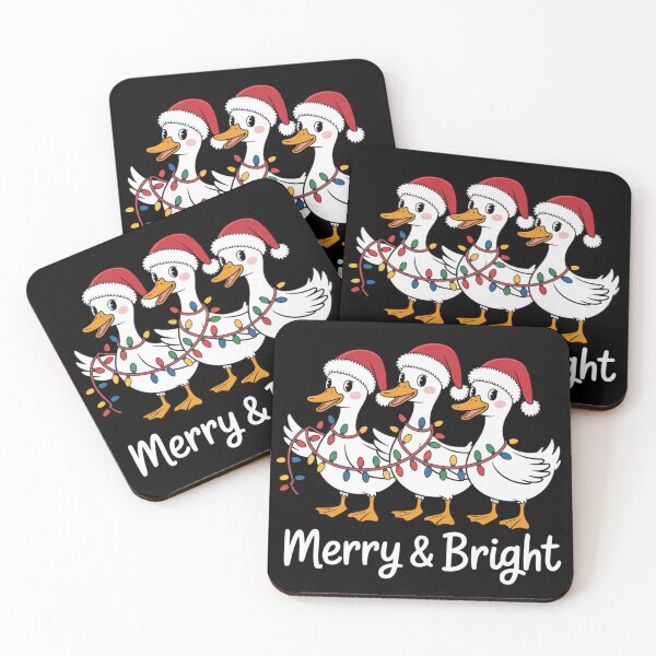 Item preview, Merry & Bright Geese designed and sold by theartfulaspie.