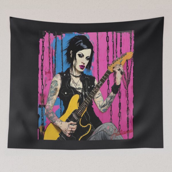 Item preview, "Brody Dalle: Punk Rock Icon" designed and sold by Artisticanvas.