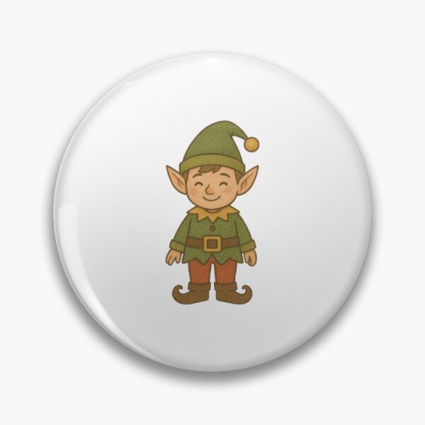 Item preview, Christmas Elf Illustration designed and sold by Vendeloc.