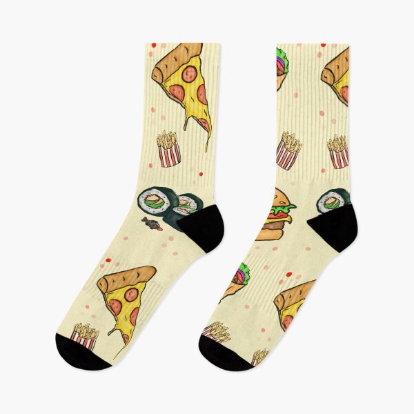 Item preview, Take Me Out! Fast food pattern designed and sold by alanamaeart.