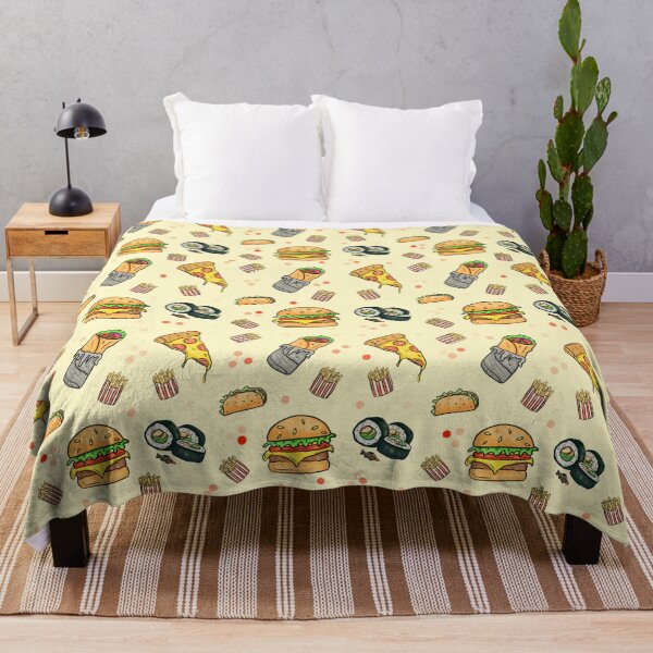 Item preview, Take Me Out! Fast food pattern designed and sold by alanamaeart.