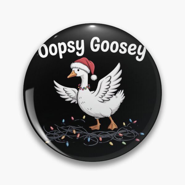 Item preview, Oopsy Goosey Christmas Lights designed and sold by theartfulaspie.