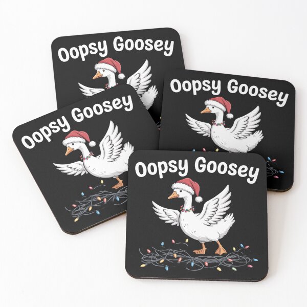 Item preview, Oopsy Goosey Christmas Lights designed and sold by theartfulaspie.