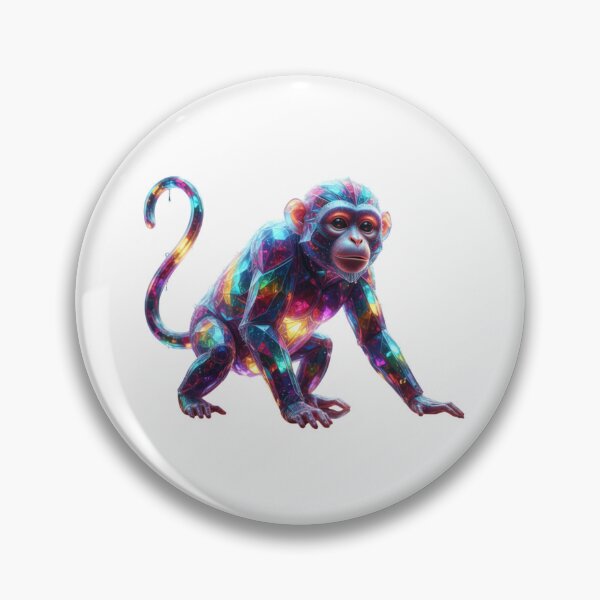 Item preview, Crystal Monkey Art designed and sold by GloriousArtSKD.